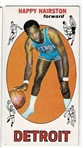 1969 Topps Basketball #83 Happy Hairston - Detroit Pistons RC